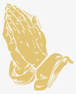 412 Praying Hands Clip Art Free - Transparent Prayer Hand Png