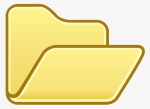 Icon Folder03 Open Yellow - Icon