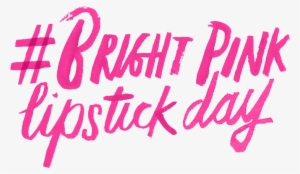 Enesa Rosic - Bright Pink Lipstick Day 2017
