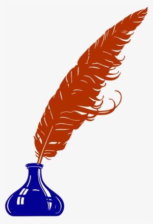 Blue Feather Transparent Png - Quill Clipart