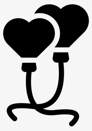 Graphic Black And White Heart Png Icon Free - Icon