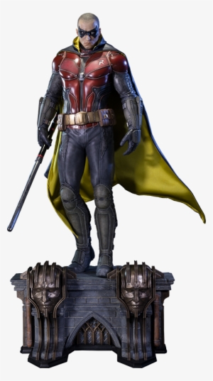 Robin Polystone Statue - Arkham Knight Jason Todd Robin