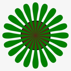 Green Flower Shape Clip Art - Supplier In Pump Spares