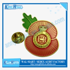 Free Shipment Flower Shape Life Guards Poppy Badge - Pin-back Button
