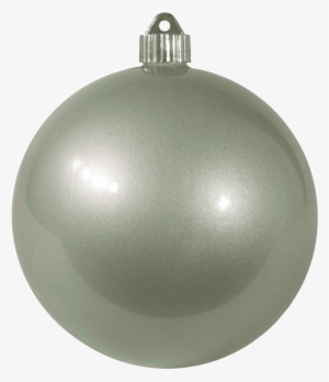 Christmas By Krebs Large Christmas Ornaments Candy - Silver