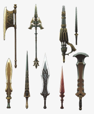 Gilgamesh's Weapons In Fate/extra Ccc - Babylons Weapons