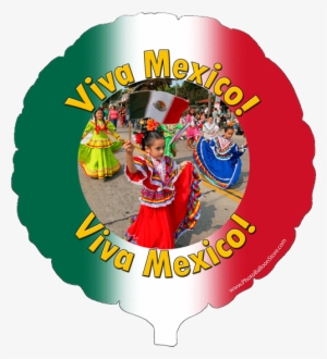 Mexican Flag Independence Day Photo Balloon - Balloon