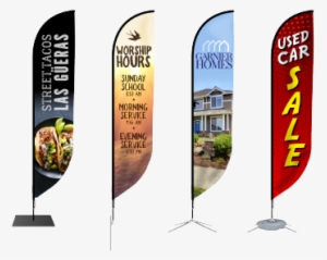 Feather Banner Feather Banner - Stand Alone Banner
