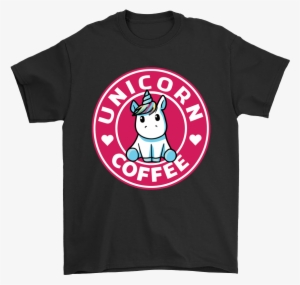 Unicorn Coffee Mashup Starbucks Logo Shirts T Shirt - Vietnamese Coffee Shirt