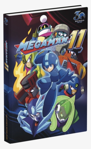 Mega Man 11 Is Getting An Official Strategy Guide Prima - Mega Man 11 Celebrating 30 Years