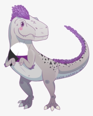 Now Presenting The Demisaurus Rex, Demisexual Version - Cartoon