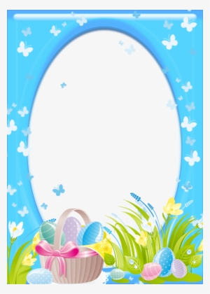 Easter Frame Png Clipart Easter Bunny Clip Art - Easter Frame Png
