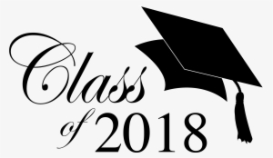 Jpg Transparent 2018 Graduation Clipart - Graduation 2018 Clip Art