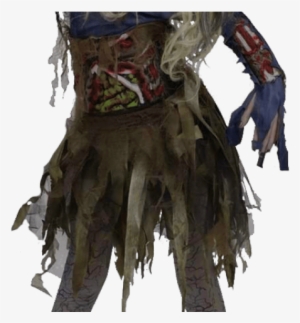 75555 Zombie Oompa Loompa Costume Transparent Png 366x580 Free Download On Nicepng - roblox zombie outfit