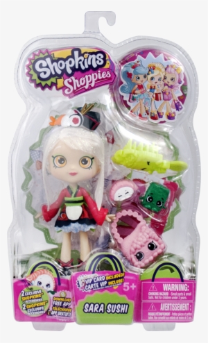 Id56342 W1 Face-sarasushi - Shopkins Shoppies Doll Sara Sushi Season 5