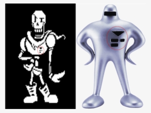 I Just Realised The Mark On Papyrus' Armour Is The - Starman Earthbound