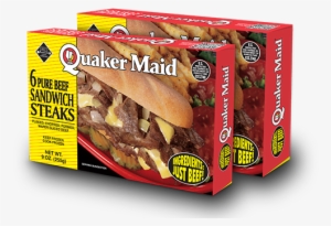 Quaker Maid Pure Beef Sandwich Steaks - 7 Steaks, 12.25