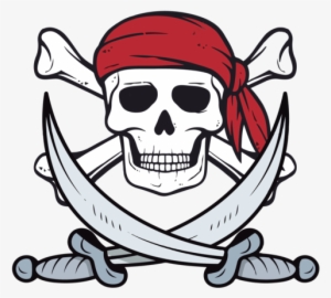 Skull And Crossbone Clipart Jolly Roger Pirate Flag - Jolly Roger Pirate Flag T-shirt - Skull