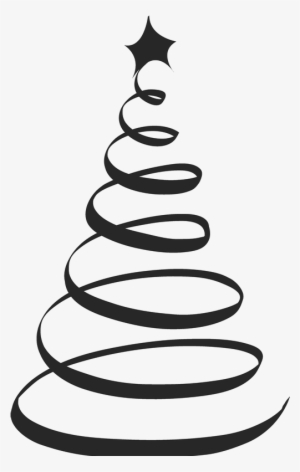 Spiral Clipart Christmas Tree ~ Frames ~ Illustrations - Arboles De Navidad Vector Png