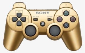 Games, Gaming, And Gold Image - Sony Dualshock 3 Gold Controller