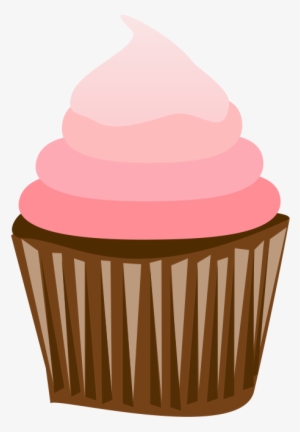 Drawn Cake Pink Cupcake - Cupcake Clipart Png