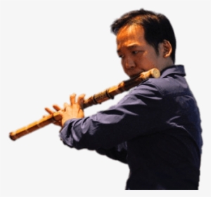 Musician Playing The Daegeum Flute - Flute
