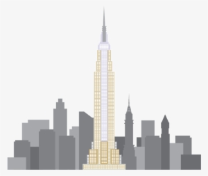 Empire State Building Clipart - Chrysler Building Png