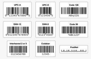 barcode clipart code39 - barcode types