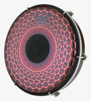 Image - Remo Tablatone Frame Drum Red Radial Clear Tone 8 In.
