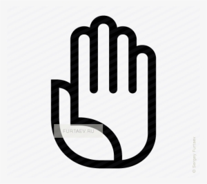 Hand Vector Icon Clip Art Freeuse Library