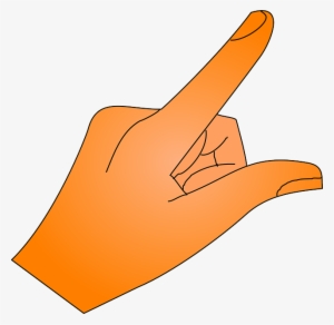 Finger, Hand, Show, Thumb, Pointing, Index Finger - Mano Señalando Fondo Transparente