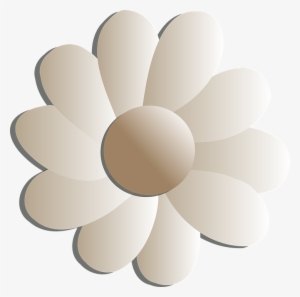 White Flower Vector Png - Black And White Flowers