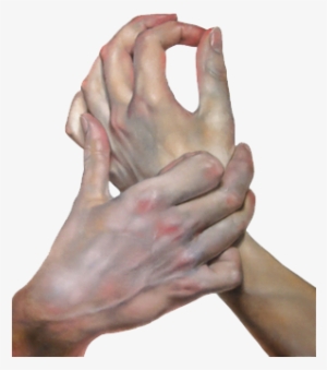 Line 3 // Reblog And Like If You Save - Painting Of A Hand