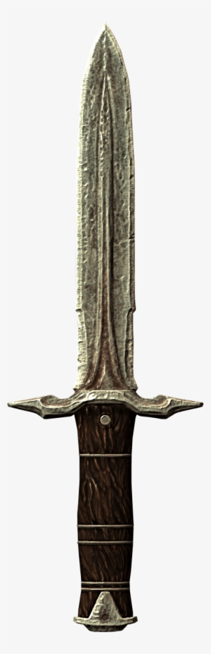 Elder Scrolls Skyrim Iron Dagger Png - Skyrim Dagger