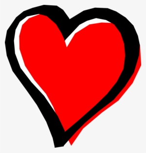 Vector Illustration Of Romance Love Heart - Heart Clipart