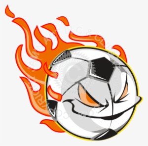 Flaming Soccer Ball Png