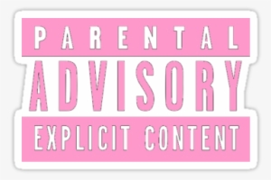 Parental Advisory Png White Parental Advisory Png Transparent - Parental Advise Explicit Content Buckle Bk4913