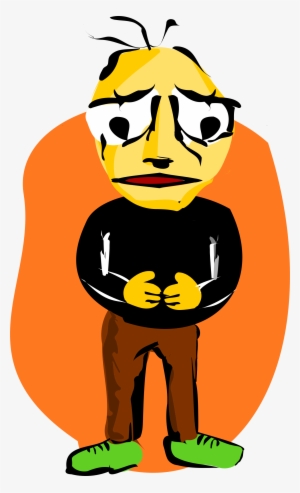 This Free Icons Png Design Of Sad Man With Open Stance