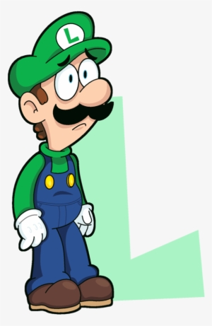 Sad Transparent Luigi - Video Game