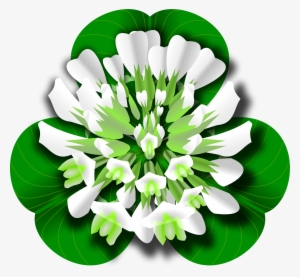 This Free Icons Png Design Of White Clover Flower