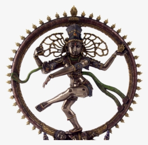 The Tunnel's Section Resembles The Structure Where - 10.5 Inch Cold Cast Bronze Finish Nataraja Shiva God