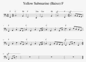 Yellow Submarine F Sheet Music 1 Of 1 Pages - Far More Drums Dave Brubeck