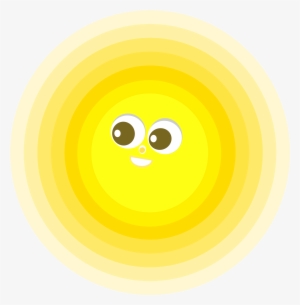 This Free Icons Png Design Of Smiling Sun Character,