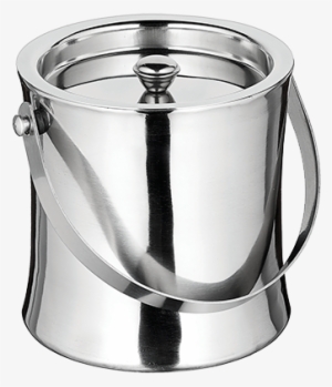 Stainless 60 Oz. Double-wall Ice Bucket