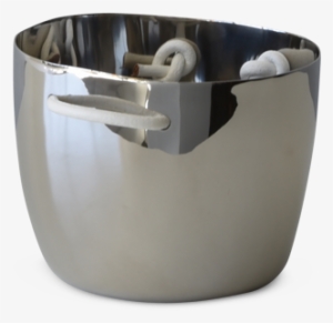 Stainless Steel Ice Bucket - Coffee Table