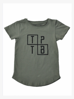 Front View Of The New Tptb Tee By The President & The - T-shirt
