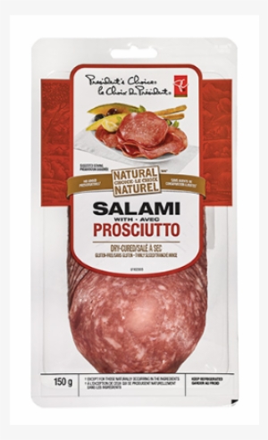 Pc Dry-cured Natural Choice Salami With Prosciutto - President's Choice