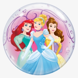 Disney Princess Group 22" Bubble Balloon - Imagenes Las Princesas De Disney