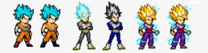 Dragon Ball Z Sprites - Dbz Pixel Characters