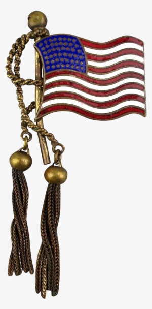 This Original 1940s American Flag Pin Is A Patriotic - Flag Of The United States